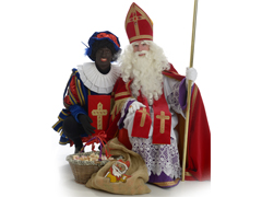 Foto sinterklaas en piet