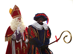 Foto sinterklaas en piet